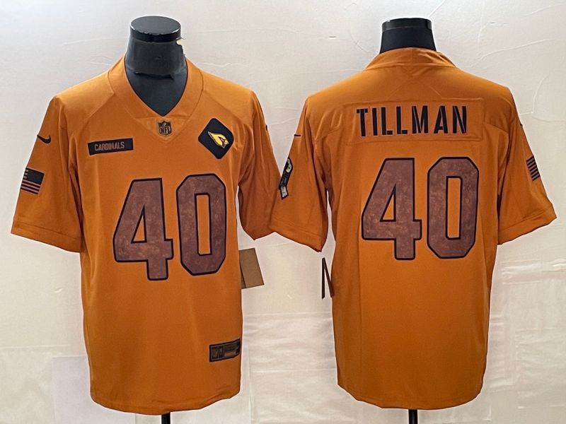 Men Arizona Cardinals #40 Tillman brown Nike 2023 Salute To Service Limited NFL Jersey->arizona cardinals->NFL Jersey